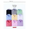 New Men's Oxford Striped Long Sleeve Shirt, Korean Slim Fit Youth Casual Fashion Button Up Shirt