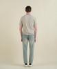 PANICALE Beige Vintage Washed Logo T-Shirt (Type B)