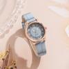 Fashion PU Strap Women's Quartz Watches Best Gifts Diamond Wristwatches for Girlfriend,Family,Friend