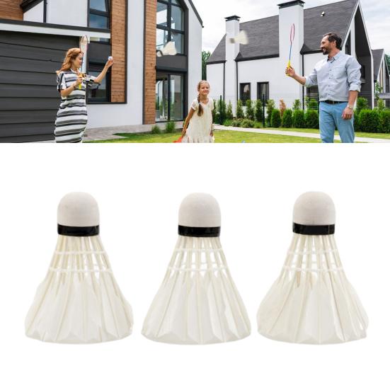 12Pcs Professional Badminton Shuttlecocks Tournament Grade Training Badminton Shuttlecocks High Speed Stable Flight Sport Accessories