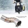 Motorcycle Muffler Link Pipe Motorcycle Full Exhaust System Center Pipe Connector for  900 2017-2018