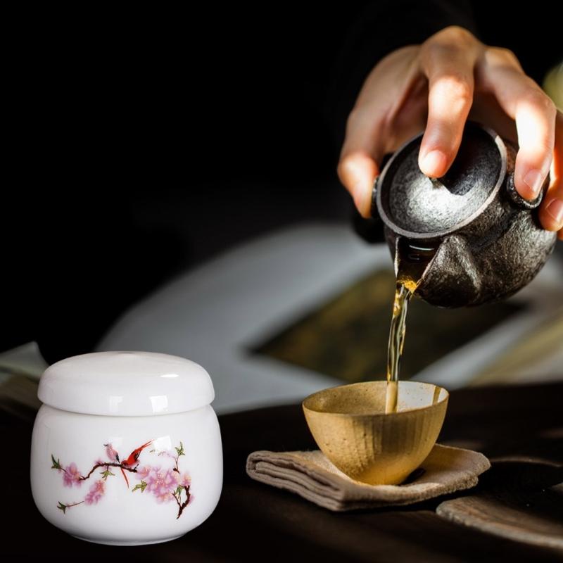 Tragbarer Keramikbehälter luftdicht für Kaffeebohnen Süßigkeiten Aufbewahrungslösung