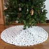 Snowflake Christmas Tree Skirt Decoration Christmas Decoration New Year Party Supplies Christmas Atmosphere Decoration