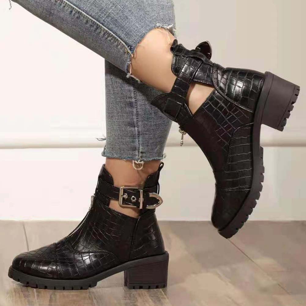 Botines De Tacon Grueso Altos Shop, 57% OFF | www.autoescolaurgell.com