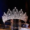 Bridal Wedding Elegant Crown Shiny Rhinestone Headdress