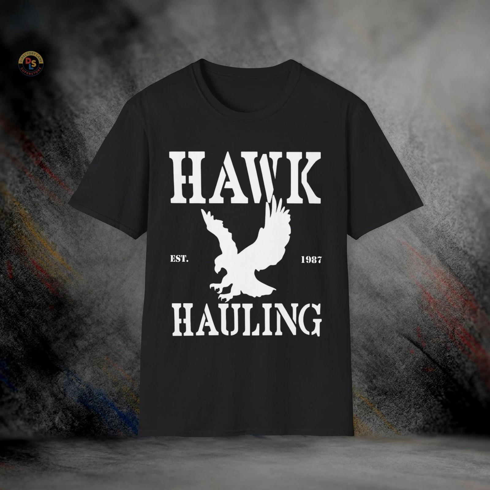 Hawk Hauling Over the Top T-Shirt | Softstyle Tee XXL