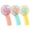 USB Rechargeable Mini Handheld Fan Speed Adjustable Summer Cooling Fan Quiet Portable Travel Outdoor Small Personal Fan