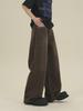 Vintage Braune Locker Geschnittene Weitbeinjeans für Jungen und Mädchen