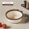 TAYHEE Wall-Mountable Multi-function Draining Basket