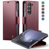 Compatible with Samsung Z Fold6 Phone Case, Z Fold8 Card Slot Protective Case, Anti-theft Phone Cover, Anti-drop