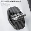 4Pcs Car Door Lock Buckle Cover Shock Absorber Pad Auto Door Anti-collision Pad for VW Volkswagen ID.3 ID.4 ID3 ID4 CROZZ ID6