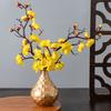1/3pcs Silk Artificial Flower Plum Blossom Peach Branch New Year Home Room Vase Table Outdoor Garden Wedding Yard Decor DIY Gift