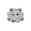 Cartoon Comedy Animation Enamel Pin Cute Cat Crocodile Equali-tea Spread Positivitea Brooch Lapel Badge Jewelry Gift for Friends