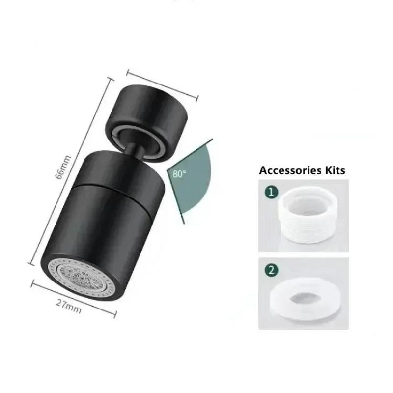 

Новый 2-режимный кухонный смеситель с распылительной головкой, фильтр, регулируемый на 360 ° поворотный кран с обратной стороны, барботер, аэратор для смесителя для кухонной раковины