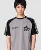 Geuleigaijeukeulleob 2-Type Raglan Track Cooling Short Sleeve T-Shirt Black
