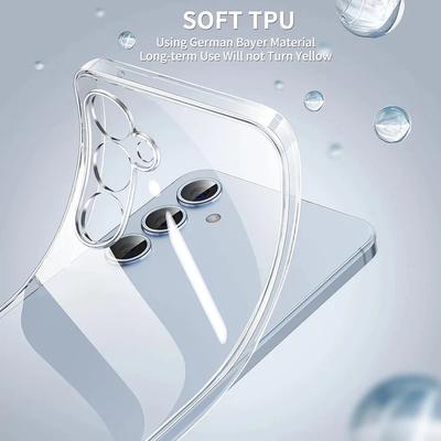 Samsung Clear TPU Case For Galaxy A55 5G A15 A35 A25 A33 A53 A13 A32 A73 A52 A51 A12 Cases For Samsun A14 A24 4G Back Cover