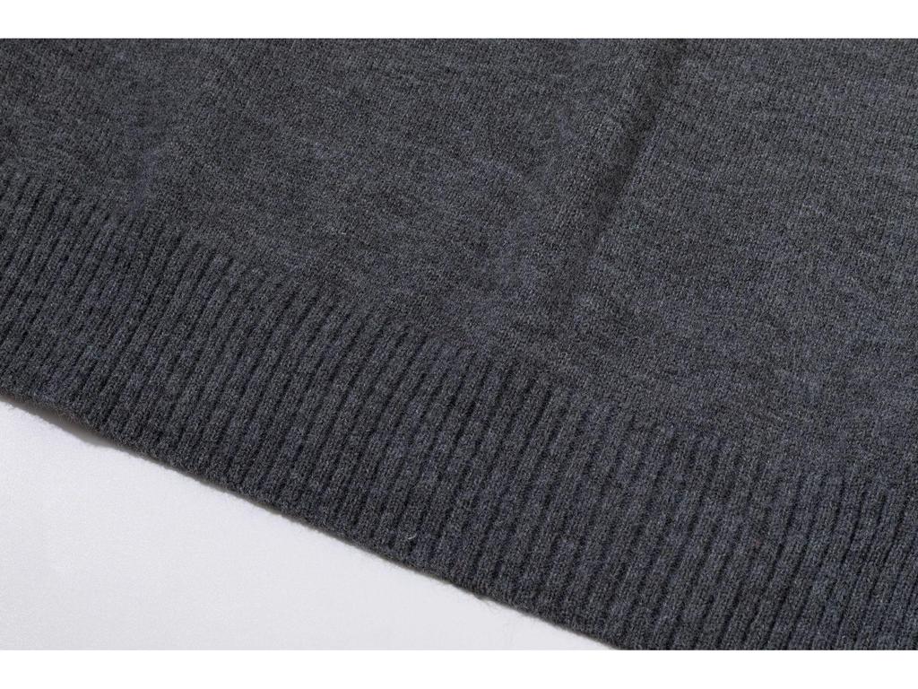 Amerykański Sweter Hip-Hopowy Unisex Oversize o Kroju A: Modny, Codzienny, Wszechstronny na Jesień/Zimę.