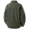 Striped Winter Fleece Man Jacket Vitage Thicken Turn Down Collar Male Coat Single-breasted Long Sleeve Men Outerwear