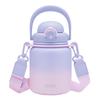 THERMOS 950ml Kids' Large Capacity Insulated Straw Bottle