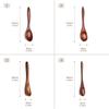 Handcrafted Nanmu Wooden Spoon Lacquer Coated Utensils For Coffee Stirring Soup Serving And Dessert Durable Kitchenwares Natural Finish