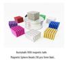 8-Color Magnetic Sphere Building Set (5mm, 216 Pcs)