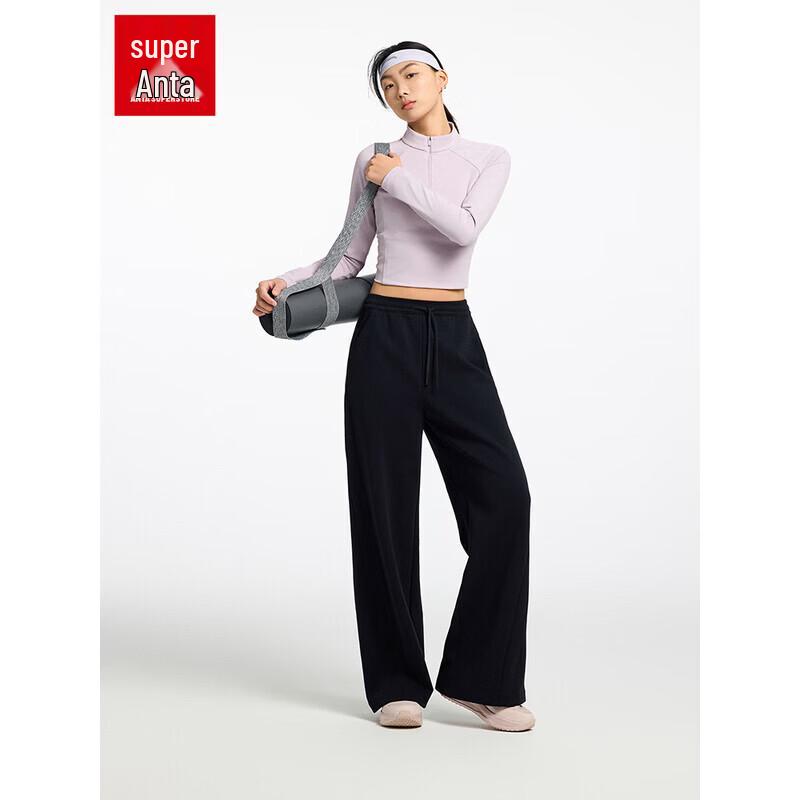 ANTA Women s Air Layer Wide-Leg Sports Casual Pants 2XL