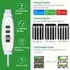 Smart USB LED Grow Light Strip with Timer and Full Spectrum Red/White Dimming for Plants and Flowers