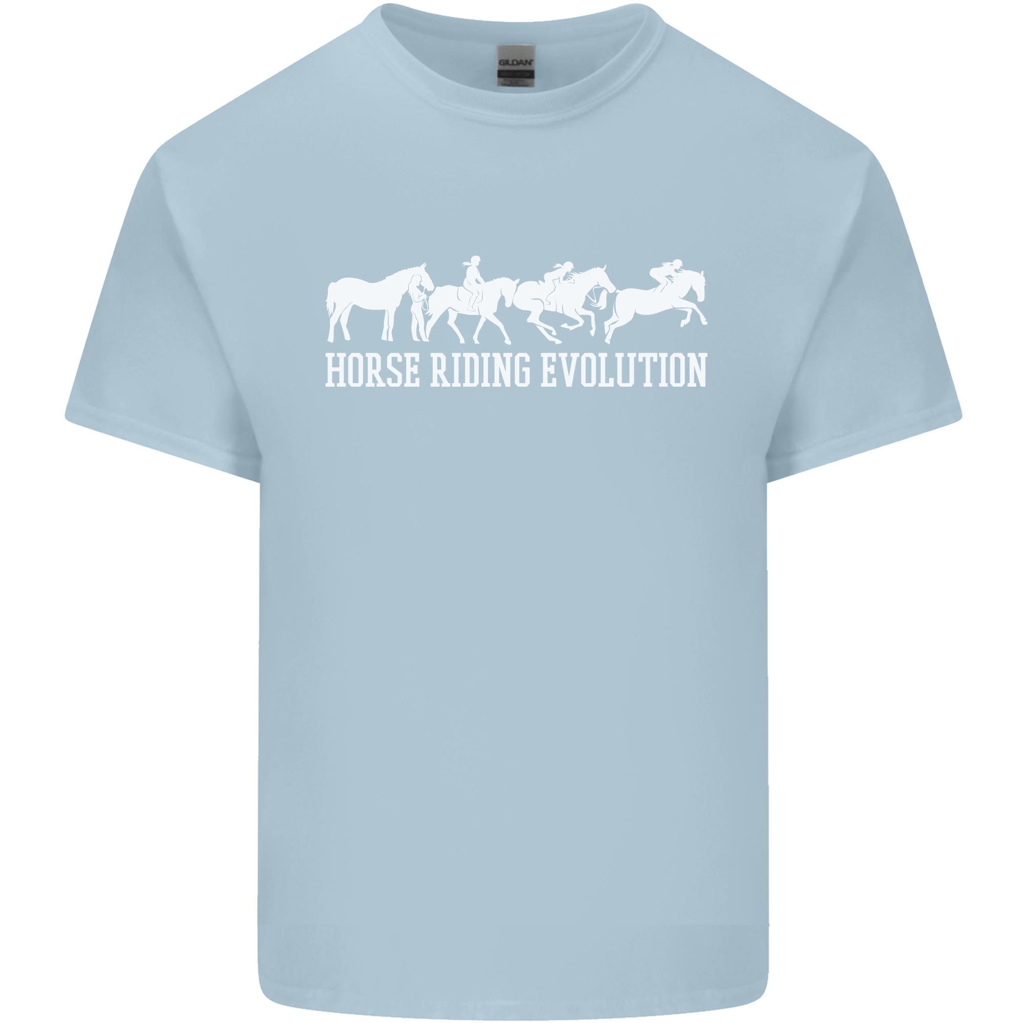 Horse Riding Evolution Equestrian Unisexs Light Cotton TShirt S