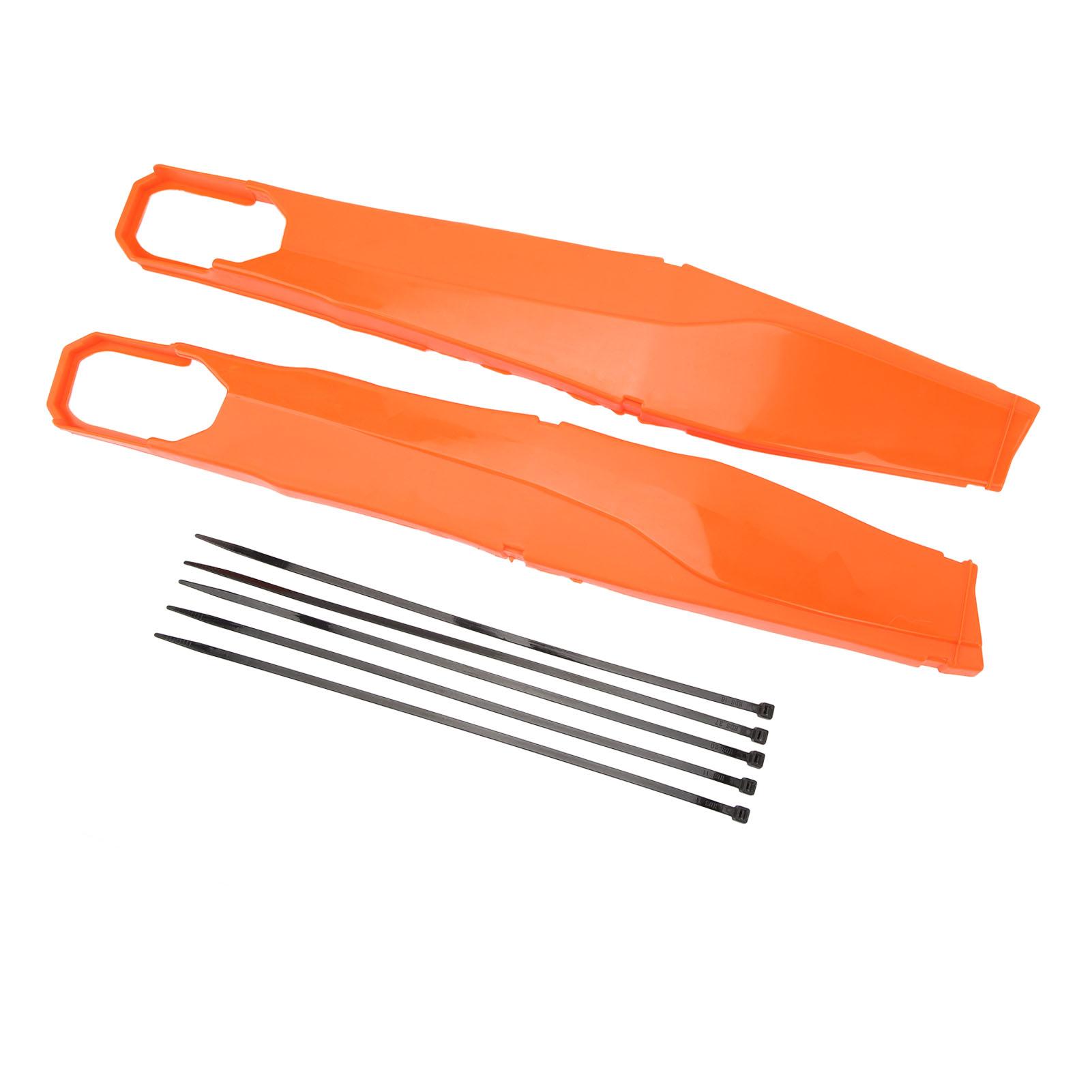 

1 пара защиты маятника левая правая пылезащитная защита крышки заднего маятника подходит для EXC 125 200 250 оранжевый