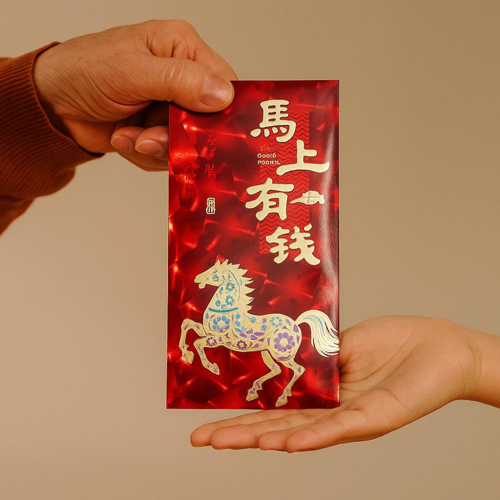 6Pcs Traditional New Year Money Envelope Chinese Style Lucky Money Bag  Chinese New Year