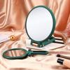 Hand Magnifying Tabletop 10x and Mirror with Stand Hand Foldable Makeup Easy to Green Mirror, Mirror, Mirror, 1x, Double-Sided Handle, & Mirror,