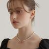 Tatiana Rose Toggle Pearl Necklace NZ2124