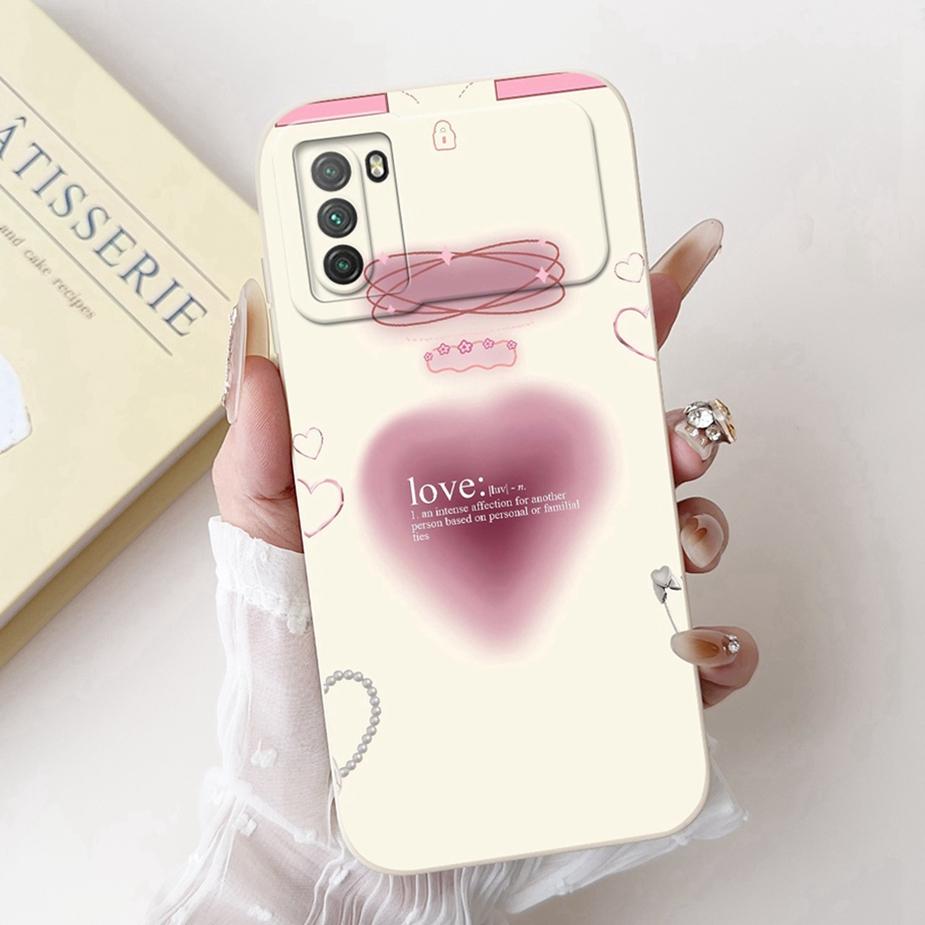 For Xiaomi Poco M3 Case PocoM3 Pro Luxury Candy Painted Cover Soft Silicone Phone Case For Xiaomi Poco M3 Pro 5G Back Cover Bags