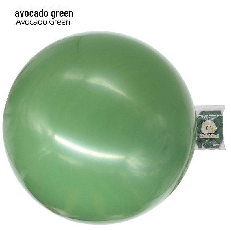 36-Inch Thickened Latex Round Macaron Balloon for Birthday Party Decoration