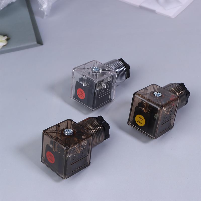 Magnetspulenstecker Hydraulikventil Transparent Spannung Universelles Zubehör DC24 Magnetventil Magnetventil