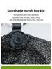 100pcs Sunshade Mesh Buckle Durable Can Withstand Bad Weather Conditions Locking Ring Design Tight And Firm Suitable For Garden