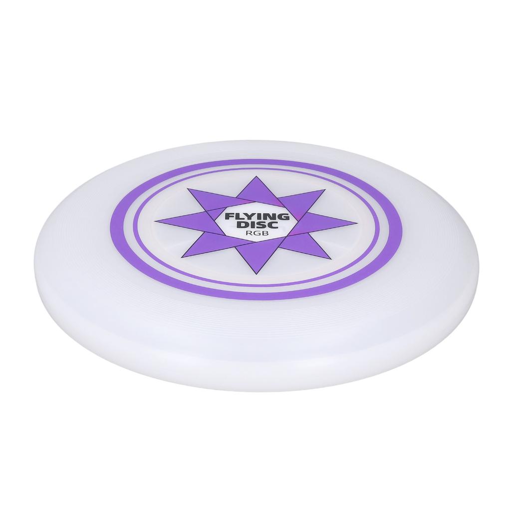 RGB LED Frisbee Stufenlos Dimmbar Timing 8 Schillernde Farbe Einzelne Farbmodi Frisbee Spielzeug