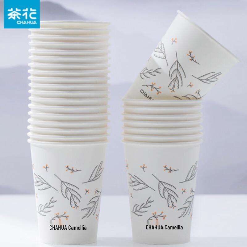 

CHAHUA 225 мл Одноразовые пластиковые стаканчики с рисунком