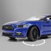 Welly 1/24 2015 Ford Mustang GT Shelby Alloy Sports Car Model Diecasts Metal Racing Car Vehicles Model Simulation Kids Toys Gift