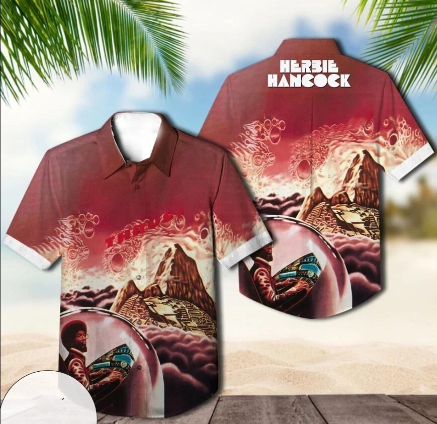 Herbie Hancock Thrust Album Cover Hawaiian Shirt NI321 Unisex T-Shirt XL