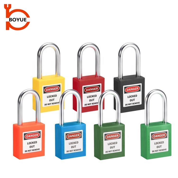 New Type Steel Metal Body with Abs Lock and Plastic Safety Padlock for Secure Locking Needs