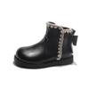 Kids Martin Boots High Top Autumn Winter Casual Walking School Travel Comfortable Children Footwear Daily Wear Sizes 26-37