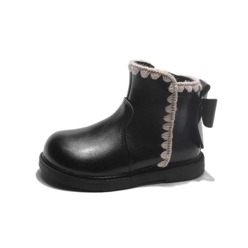 Kids Martin Boots High Top Autumn Winter Casual Walking School Travel Comfortable Children Footwear Daily Wear Sizes 26-37