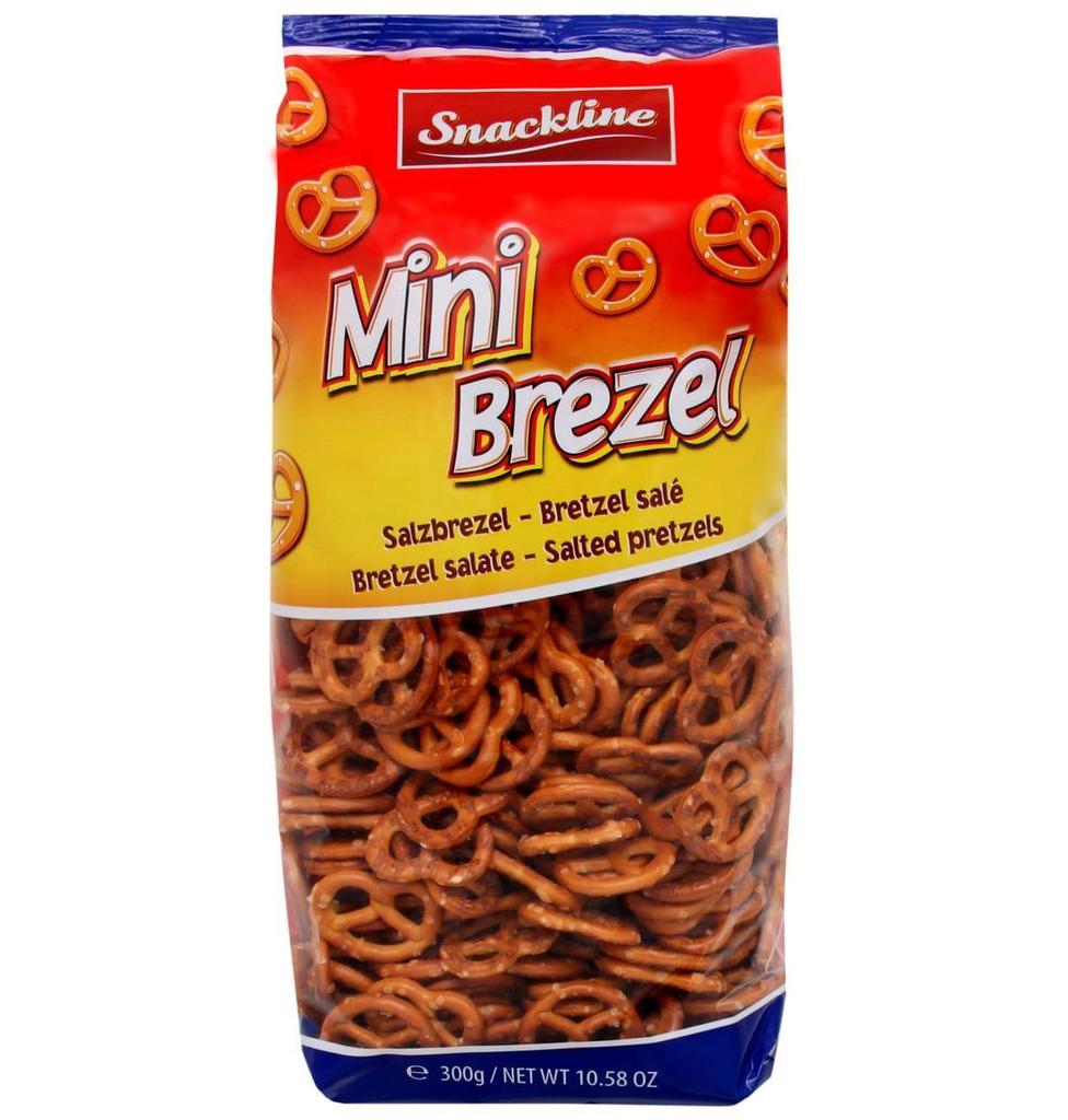 Snackline Mini Salted Pretzels 300 G