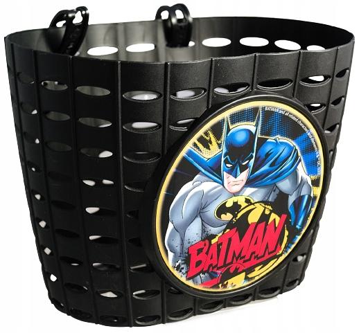 Plastic Basket For Bike/Scooter Black Batman