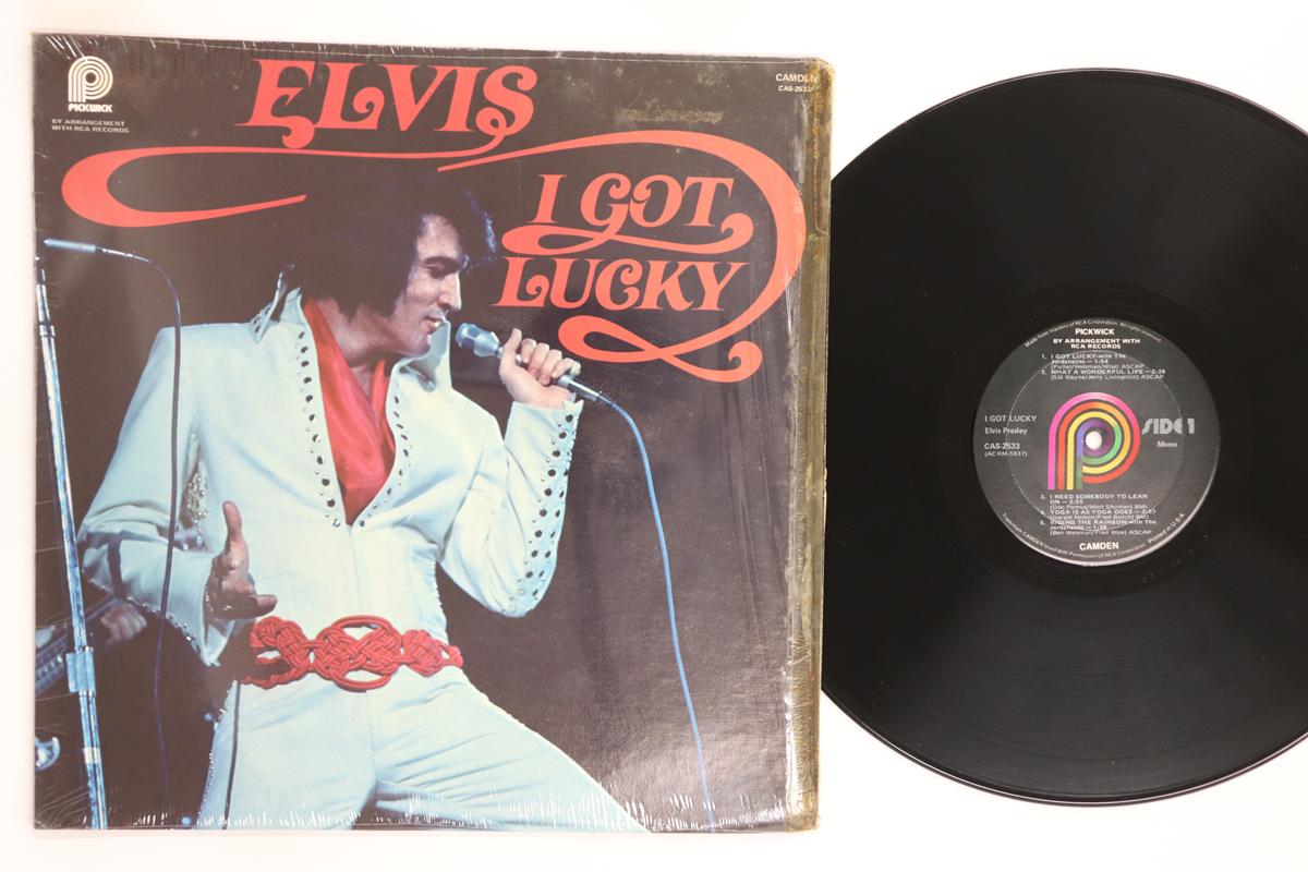 

LP Record ELVIS PRESLEY I Got Lucky CAS2533 PICKWICK 1975 US Rock Used