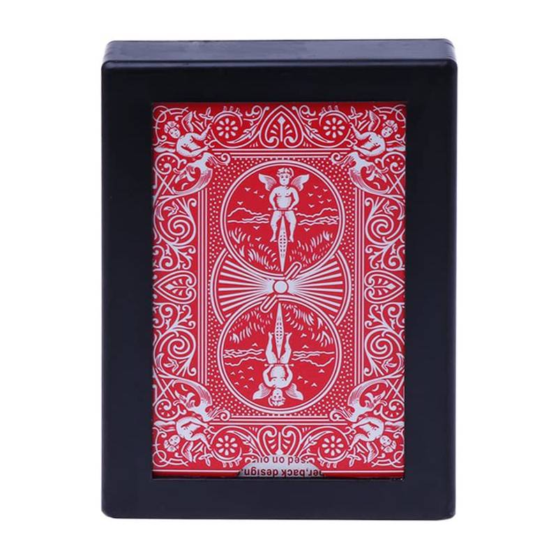 Vanishing Card Case Deck Vanishing Poker Card Magic Disappearing Cards Magic Toy Close Up Magic Trick Box Gift For Kids Adult