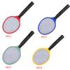 Electric Pest Swatting Pad Portable Wireless Long Handle 3 Layer Quiet Running Indicator Light Household Bedroom Racket