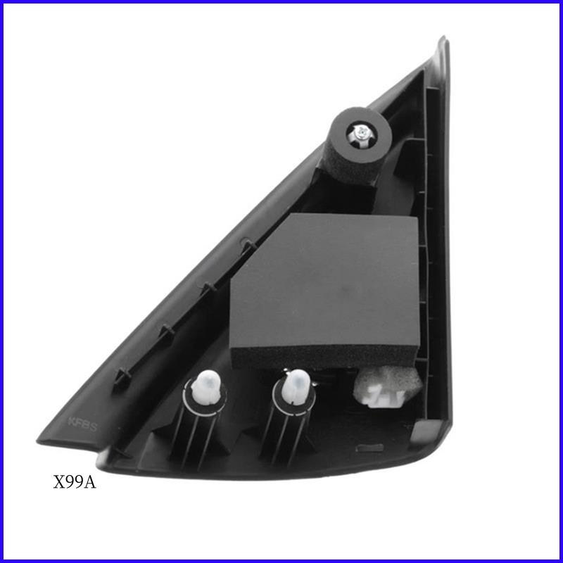 WO-For Hyundai Elantra 07- Door Mirror Inner Cover Trim Tweeter Triangle Speaker Cover