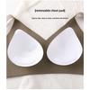 Plus Size Beauty Back Lift Up Bra, Seamless Wireless Push Up Side Support Hook Closure Bra